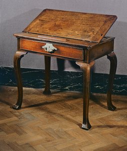 Mesa de arquitetos, c.1730 (mogno)